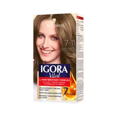 IGORA VITAL - Tinte Tono 7-11 Rubio Mediano Cenizo Intenso