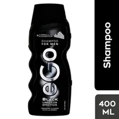 EGO - Shampoo Men Black Limpieza Efectiva Botella 400 mL