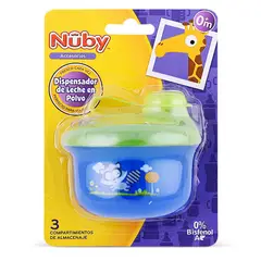 NUBY - Dispensador de Leche con 3 Compartimentos