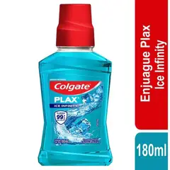 COLGATE - Enjuage Bucal Plax Ice Infinity Envase 180 mL