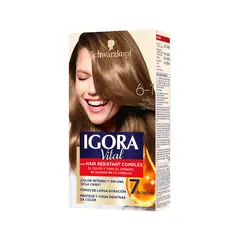 IGORA VITAL - Tinte Tono 6-1 Rubio Oscuro Cenizo