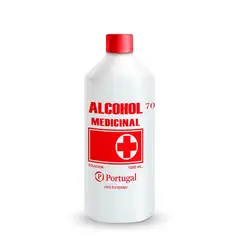 PORTUGAL - Alcohol Medicinal 70° Botella 1 L