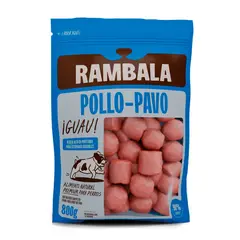 RAMBALA - Alimento Congelado para Perro Pollo Pavo Doypack 800 g