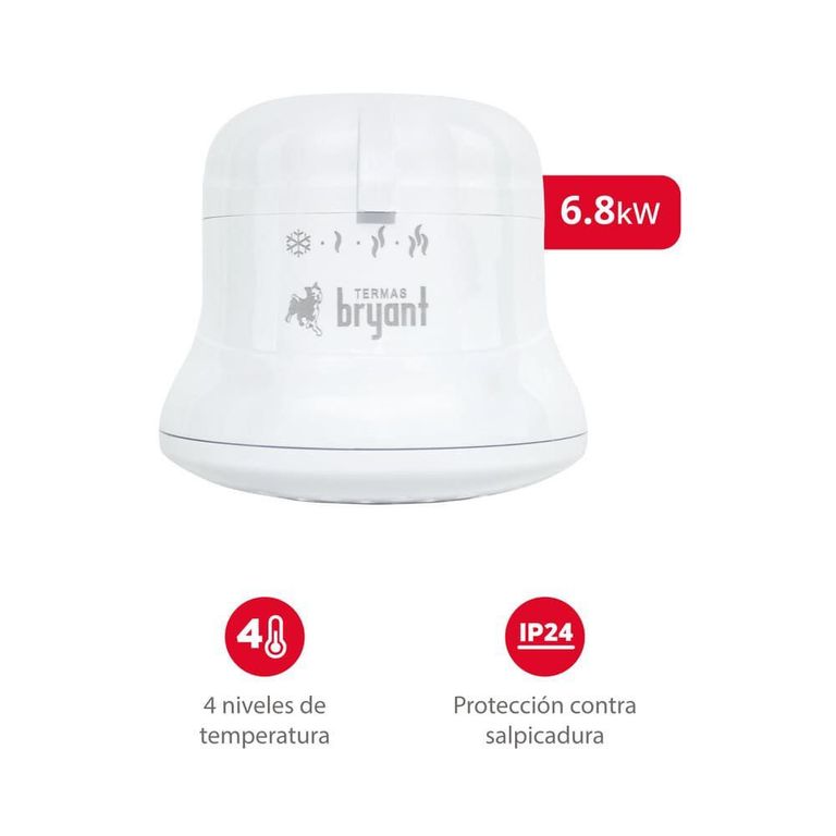 Ducha Eléctrica Ideale Bryant
