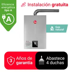 RHEEM - TERMA A GAS 21 TF GN PRESTIGE