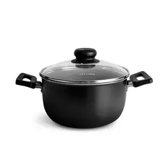 RECORD - Olla Grisantia Viva Plus Tapa Vidrio Nro22