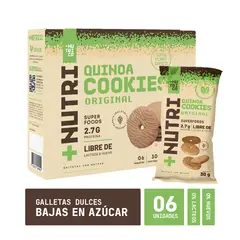 NUTRI CO - Galletas Quinua Originales Caja 6 Und