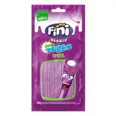 FINI - Regaliz Ácido Uva Bolsa 80 g