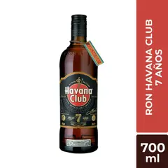 HAVANA CLUB - Ron Añejo 7 Años Botella 700 mL