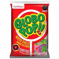 GLOBO POP - Chupetin Renovado Surtido Bolsa 432 g