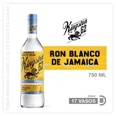 KINGSTON 62 - Ron White Botella 700 mL