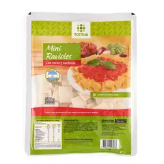 TOTTUS - Mini Ravioles con Carne y Verduras Empaque 500 g