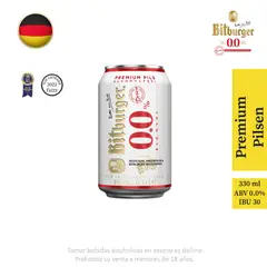 BITBURGER - Cerveza Sin Alcohol Drive Bit Lata 330 mL