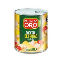 undefined - COCKTAIL DE FRUTAS FRUTO DE ORO X 820 GR