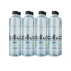 CIELO - Agua Alcalina Sixpack Botella 650 mL