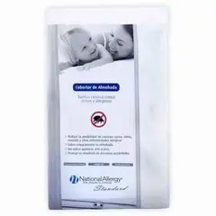NATIONAL ALLERGY - Cobertor Anti Ácaros de Almohada Queen