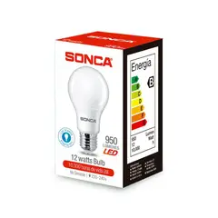 SONCA - Foco Led Bulb Luz Blanca 12W