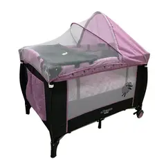 ALL BASICS_MC - Cuna Corral Baby Color Rosa