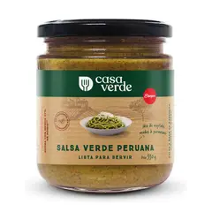 CASA VERDE - Salsa Verde Peruana Frasco 330 g
