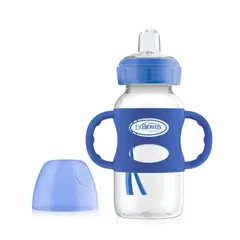 DR BROWNS - BIBE TRANS ASAS OPTIONS+ BOCA ANCHA AZUL