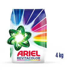ARIEL - Detergente en Polvo Revitacolor Bolsa 4 Kg