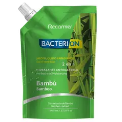 BACTERION - Jabón Líquido Bambú Doypack 1 L
