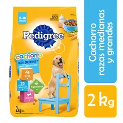 PEDIGREE - Alimento Seco Cachorros Bolsa 2 Kg