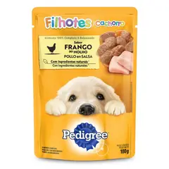 PEDIGREE - Alimento Húmedo Cachorros Pollo Doypack 100 g