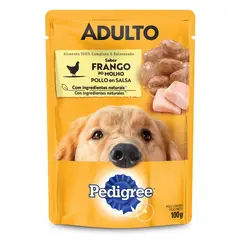 PEDIGREE - Alimento Húmedo Perros Adultos Pollo Doypack 100 g