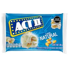 ACT II - Popcorn Natural Act Li 80g