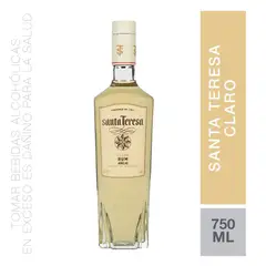 SANTA TERESA - Ron Claro Botella 750 mL