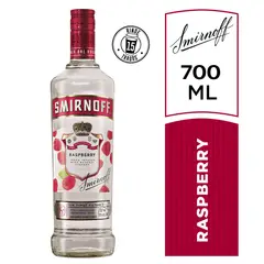 SMIRNOFF - Vodka Raspberry Botella 700 mL