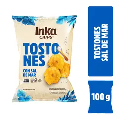 INKA CHIPS - Tostones Sal de Mar Bolsa 100 g