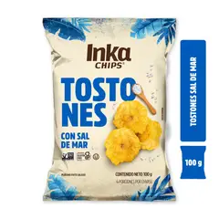 INKA CHIPS - Tostones con Sal Bolsa 100 g