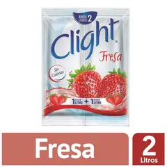 CLIGHT - Bebida en Polvo Fresa Sobre 14 g