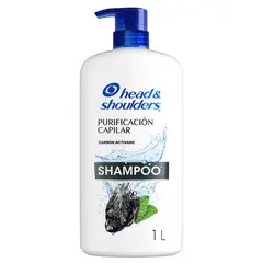 HEAD AND SHOULDERS - Shampoo Head & Shoulders Charcoal Botella 1 L