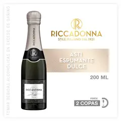 RICCADONNA - Espumante Asti Botella 200 mL