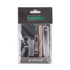 TOTTUS - Set Manicure Con Estuche Plástico
