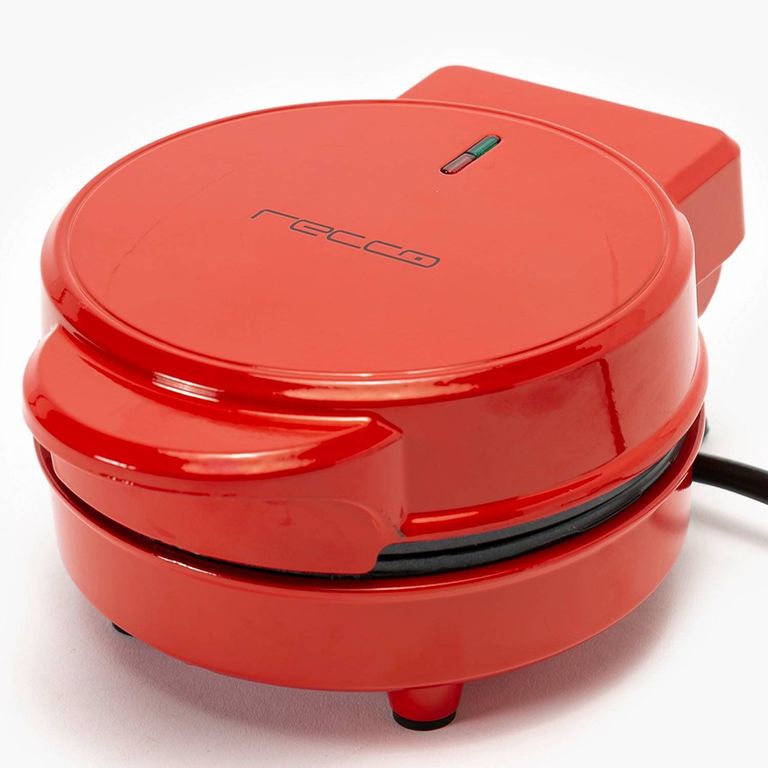 MIni Wafflera Redonda 800 W Roja RCE-WAFFLE100R