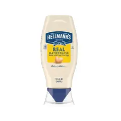 HELLMANN'S - Mayonesa Hellmanns Real Squeeze Botella 340 mL