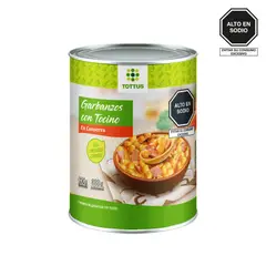 TOTTUS - Garbanzo con Tocino Lata 425 g