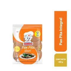 BIMBO - Pan Pita Integral Bolsa 10 Und