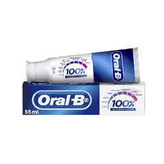 ORAL B - Crema Dental 100% Menta Envase 55 mL