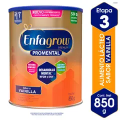 ENFAGROW - Fórmula Infantil Premium Promental Vainilla Lata 850 g