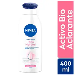NIVEA - Crema Corporal Aclarado Natural Envase 400 mL