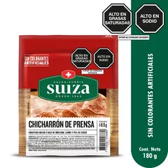 SUIZA - Chicharrón de Prensa Empaque 180 g