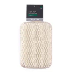 TOTTUS - ESPONJA BANO NATURAL CUAD X 1UN