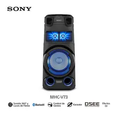 SONY - Equipo de Sonido MHC-V73D Bluetooth HDMI, DVD y Karaoke
