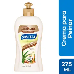 SAVITAL - Crema para Peinar Rizos Botella 275 mL