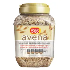 GRANO DE ORO - Avena Hojuelas Gruesas Envase 900 g